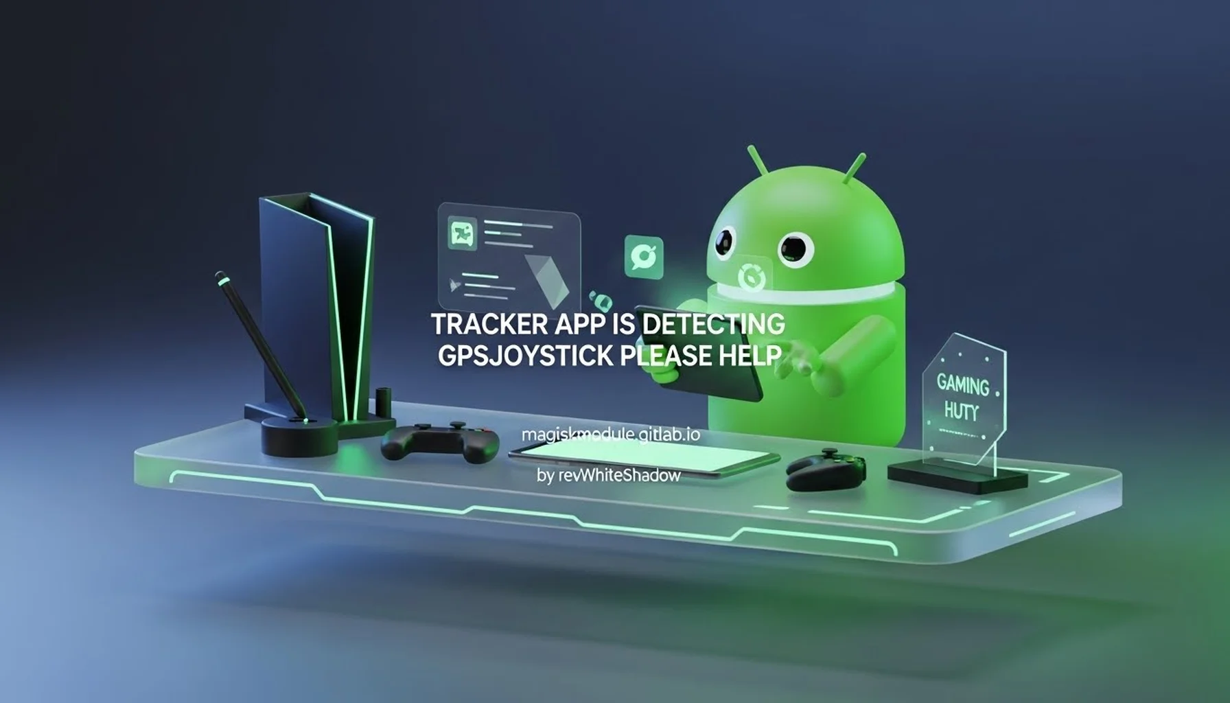 TRACKER APP IS DETECTING GPSJOYSTICK PLEASE HELP