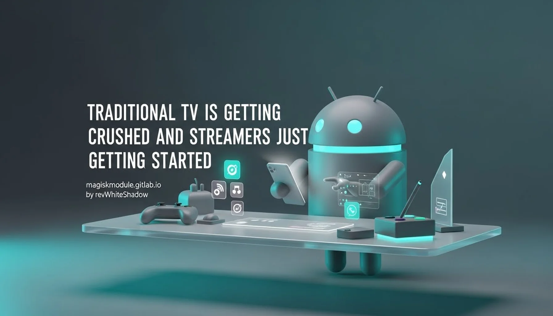 TRADITIONAL TV IS GETTING CRUSHED AND STREAMERS ARE JUST GETTING STARTED