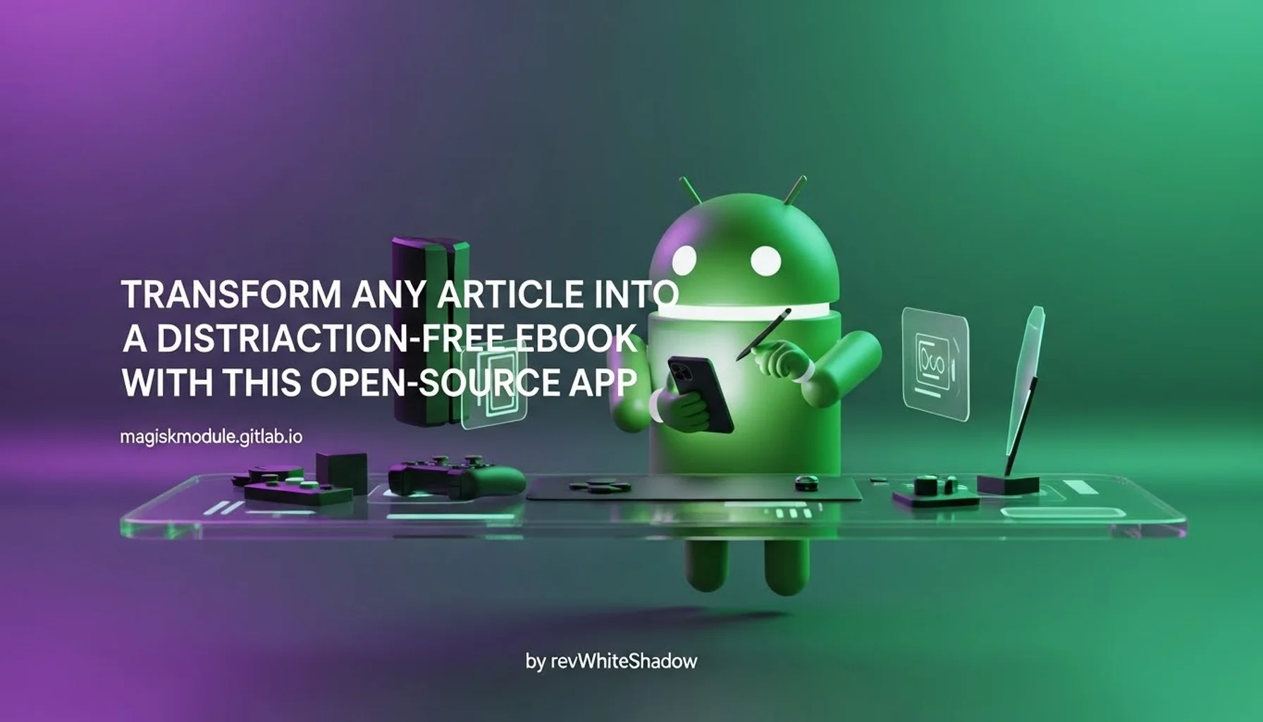 TRANSFORM ANY ARTICLE INTO A DISTRACTION-FREE EBOOK WITH THIS OPEN-SOURCE APP