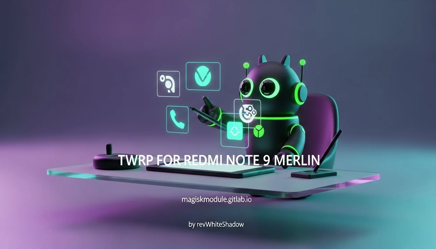 TWRP FOR REDMI NOTE 9 MERLIN