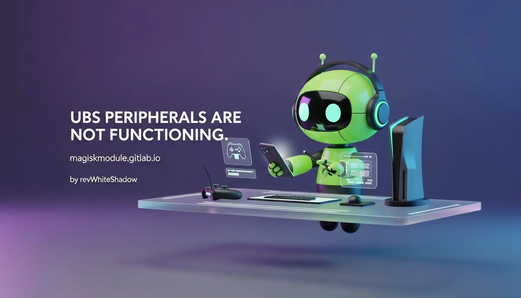 UBS PERIPHERALS ARE NOT FUNCTIONING.