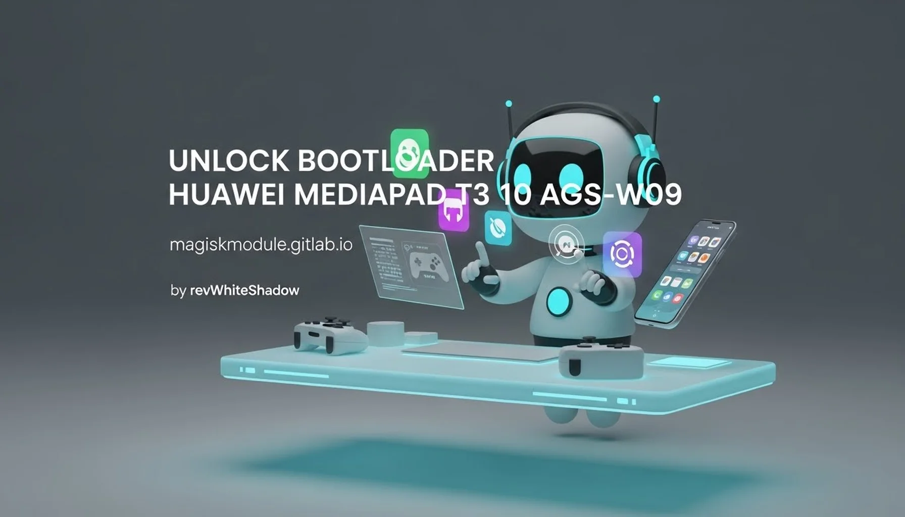 UNLOCK BOOTLOADER HUAWEI MEDIAPAD T3 10 AGS-W09