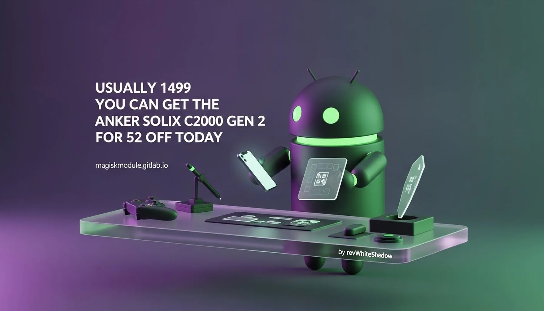 USUALLY 1499 YOU CAN GET THE ANKER SOLIX C2000 GEN 2 FOR 52 OFF TODAY