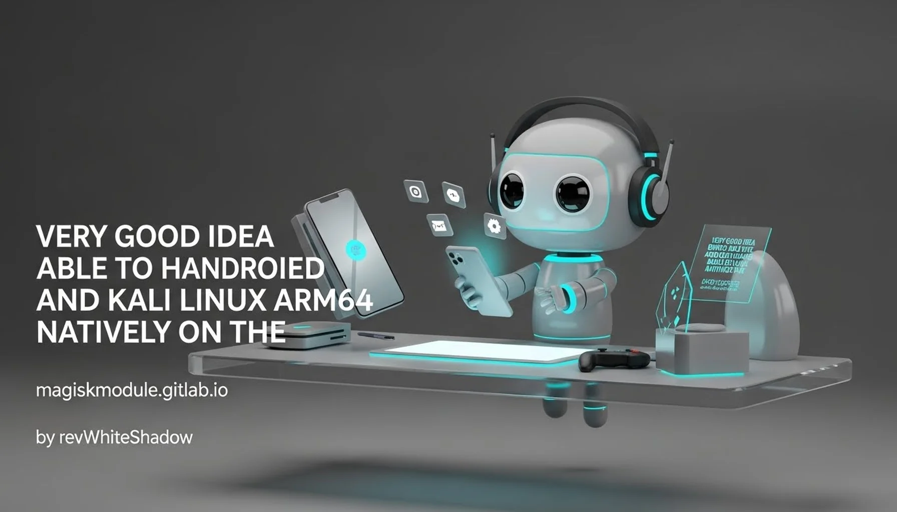 VERY GOOD IDEA BEING ABLE TO HAVE ANDROID AND KALI LINUX ARM64 NATIVELY ON THE