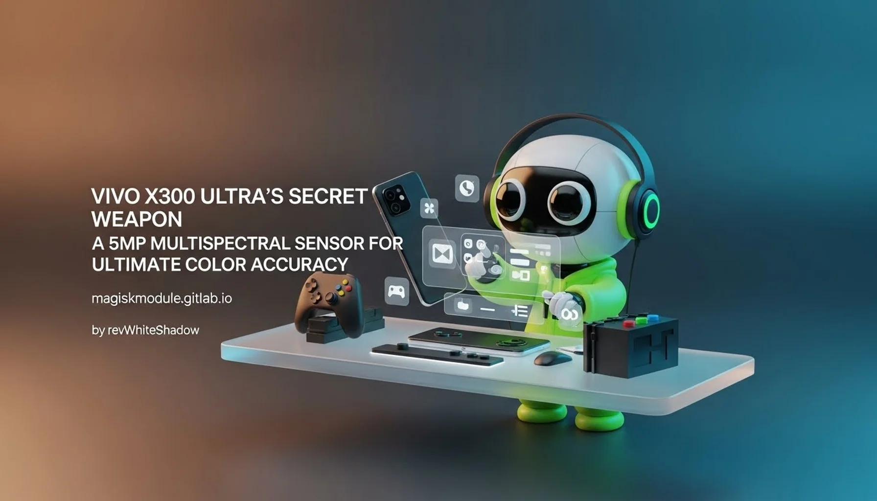 VIVO X300 ULTRA&rsquo;S SECRET WEAPON A 5MP MULTISPECTRAL SENSOR FOR ULTIMATE COLOR ACCURACY