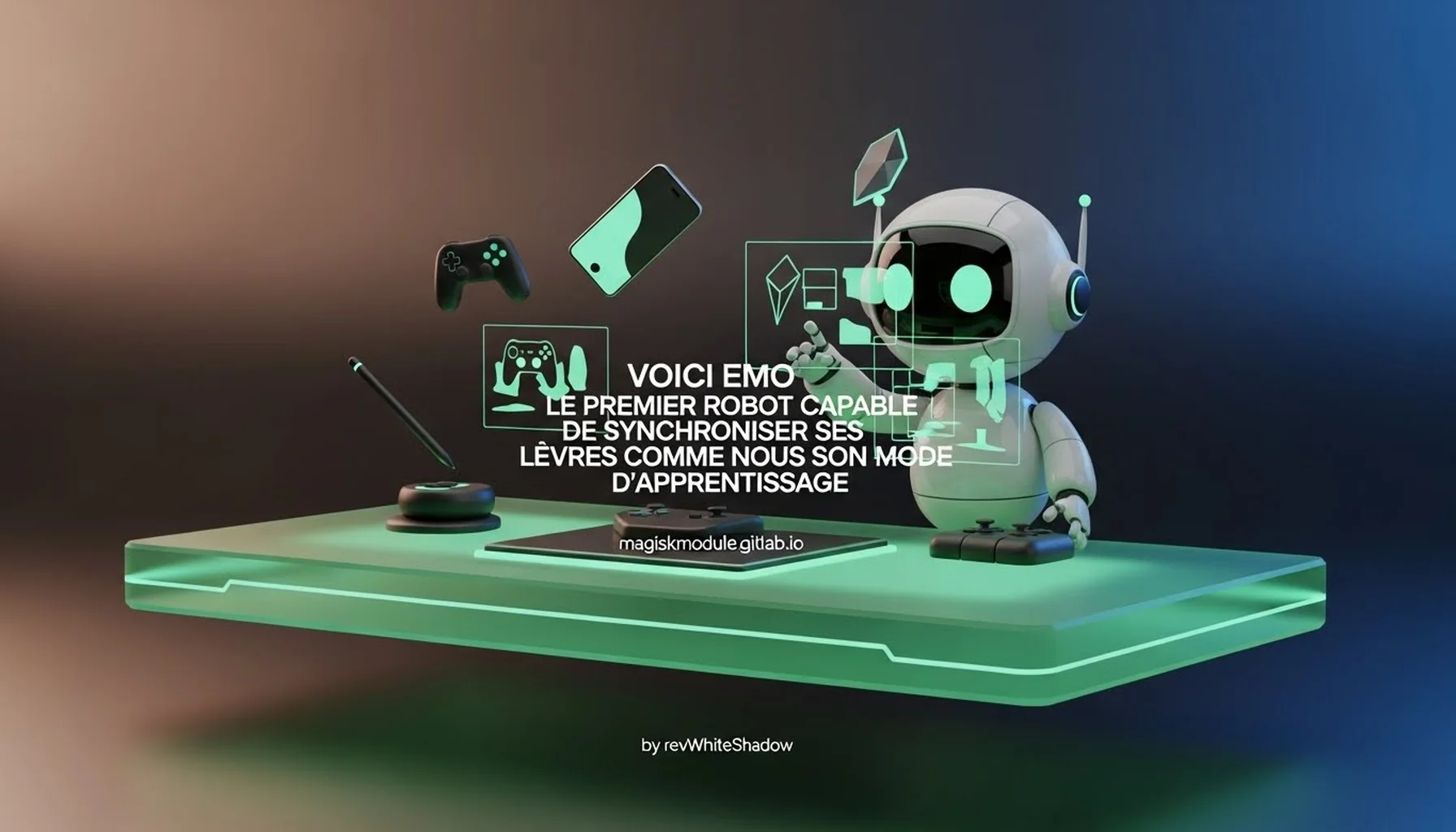 VOICI EMO LE PREMIER ROBOT CAPABLE DE SYNCHRONISER SES LÈVRES COMME NOUS SON MODE D&rsquo;APPRENTISSAGE