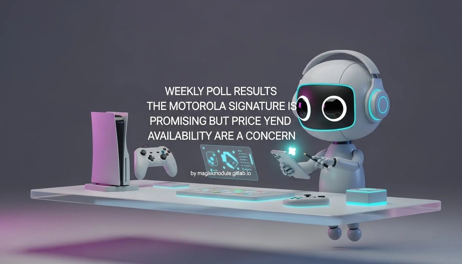 WEEKLY POLL RESULTS THE MOTOROLA SIGNATURE IS PROMISING BUT PRICE AND AVAILABILITY ARE A CONCERN