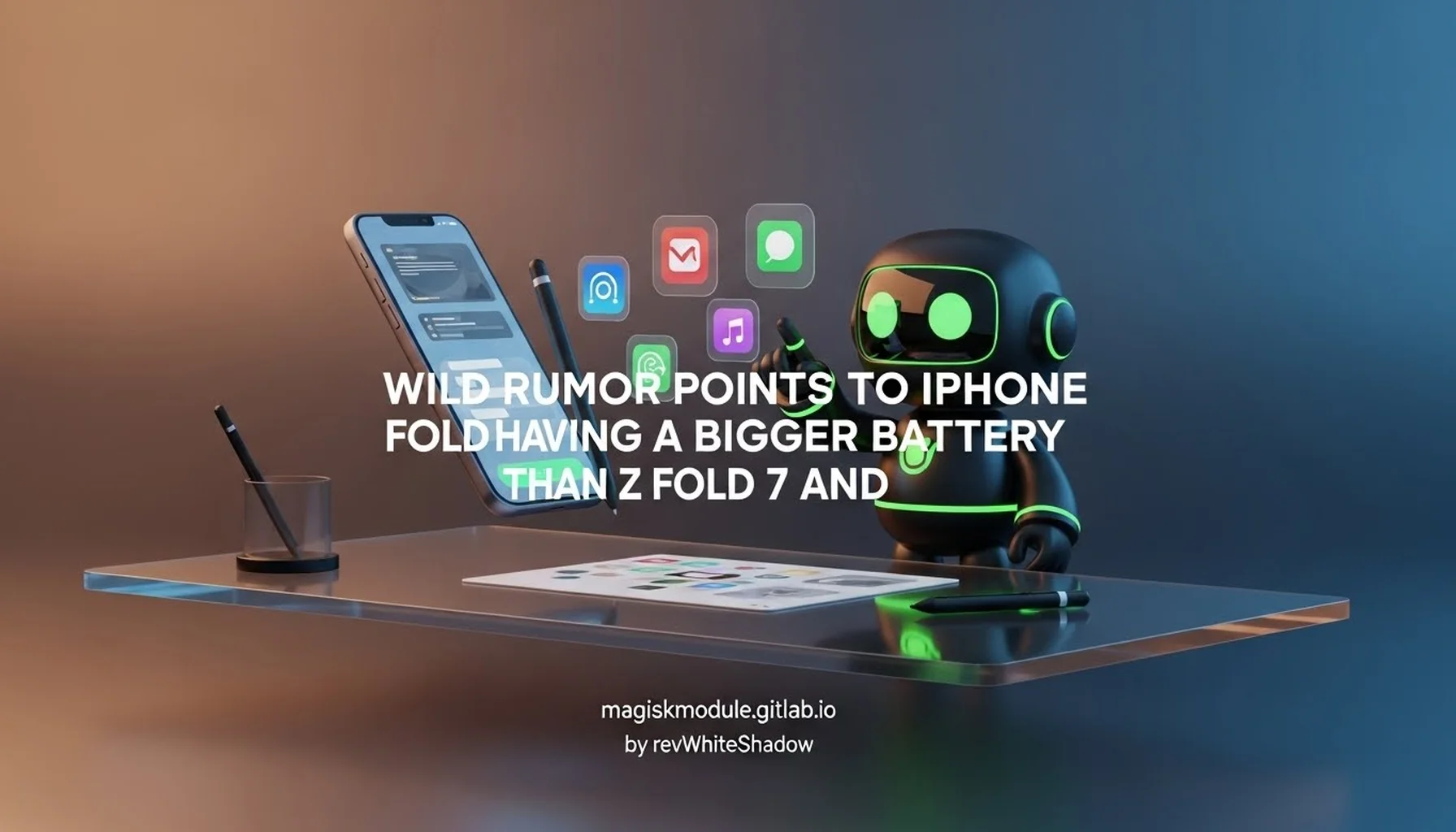 WILD RUMOR POINTS TO IPHONE FOLD HAVING A BIGGER BATTERY THAN Z FOLD 7 AND