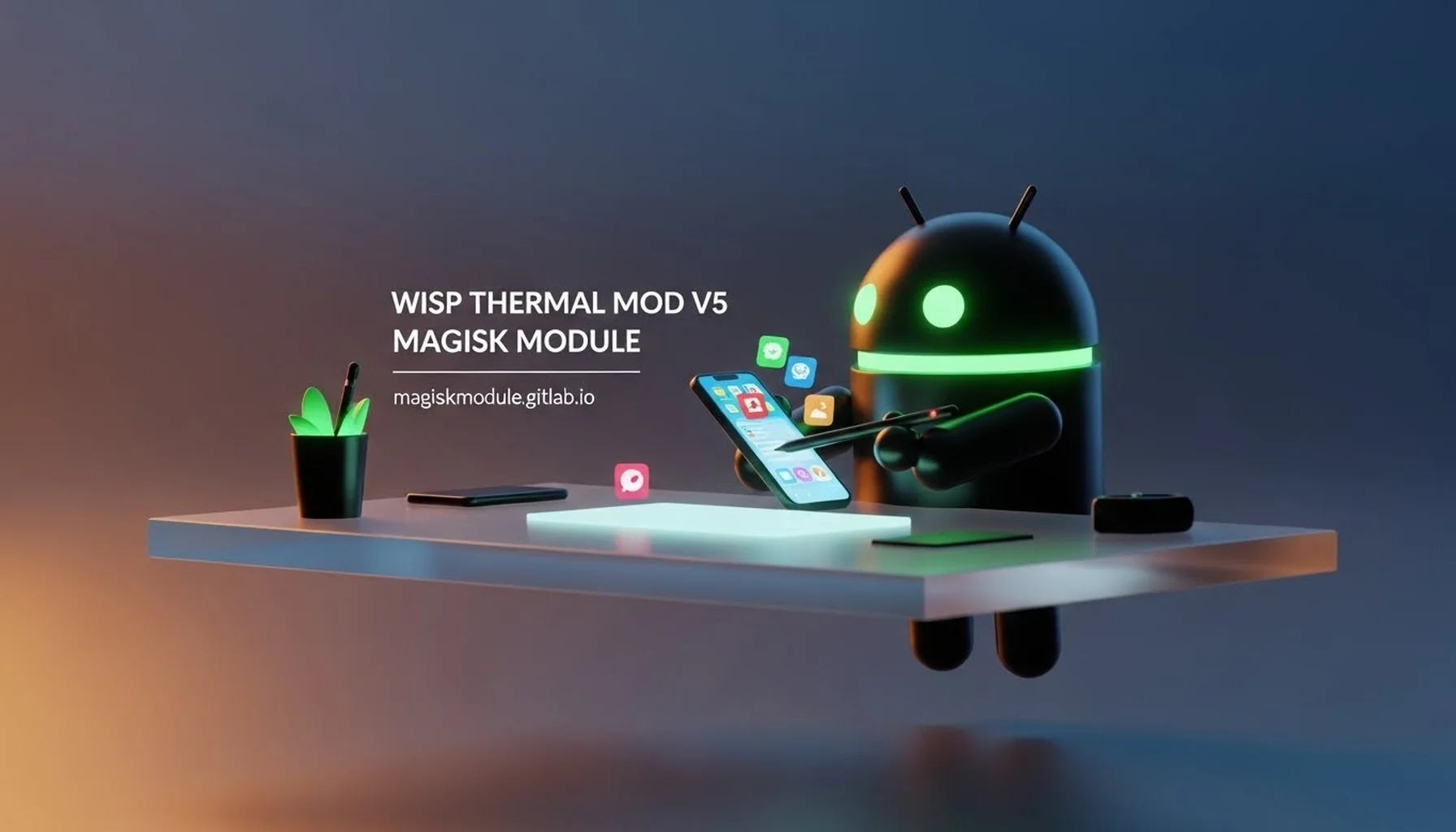 WISP THERMAL MOD V5 MAGISK MODULE