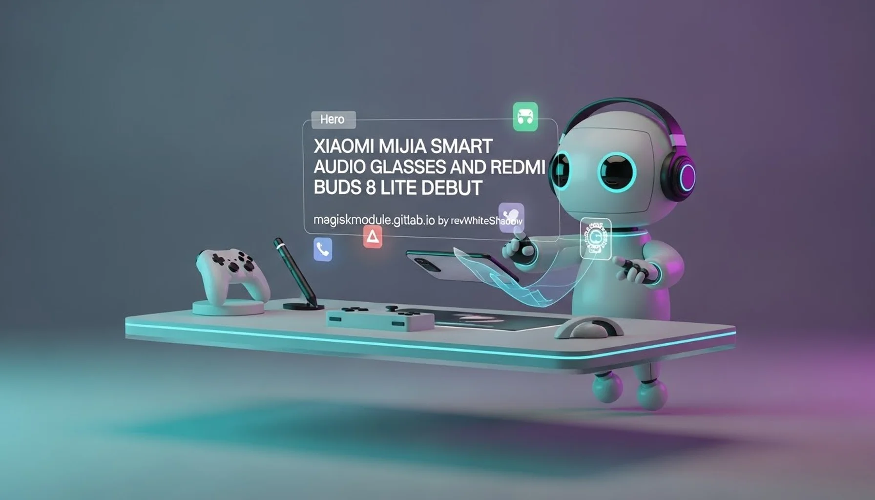 XIAOMI MIJIA SMART AUDIO GLASSES AND REDMI BUDS 8 LITE DEBUT