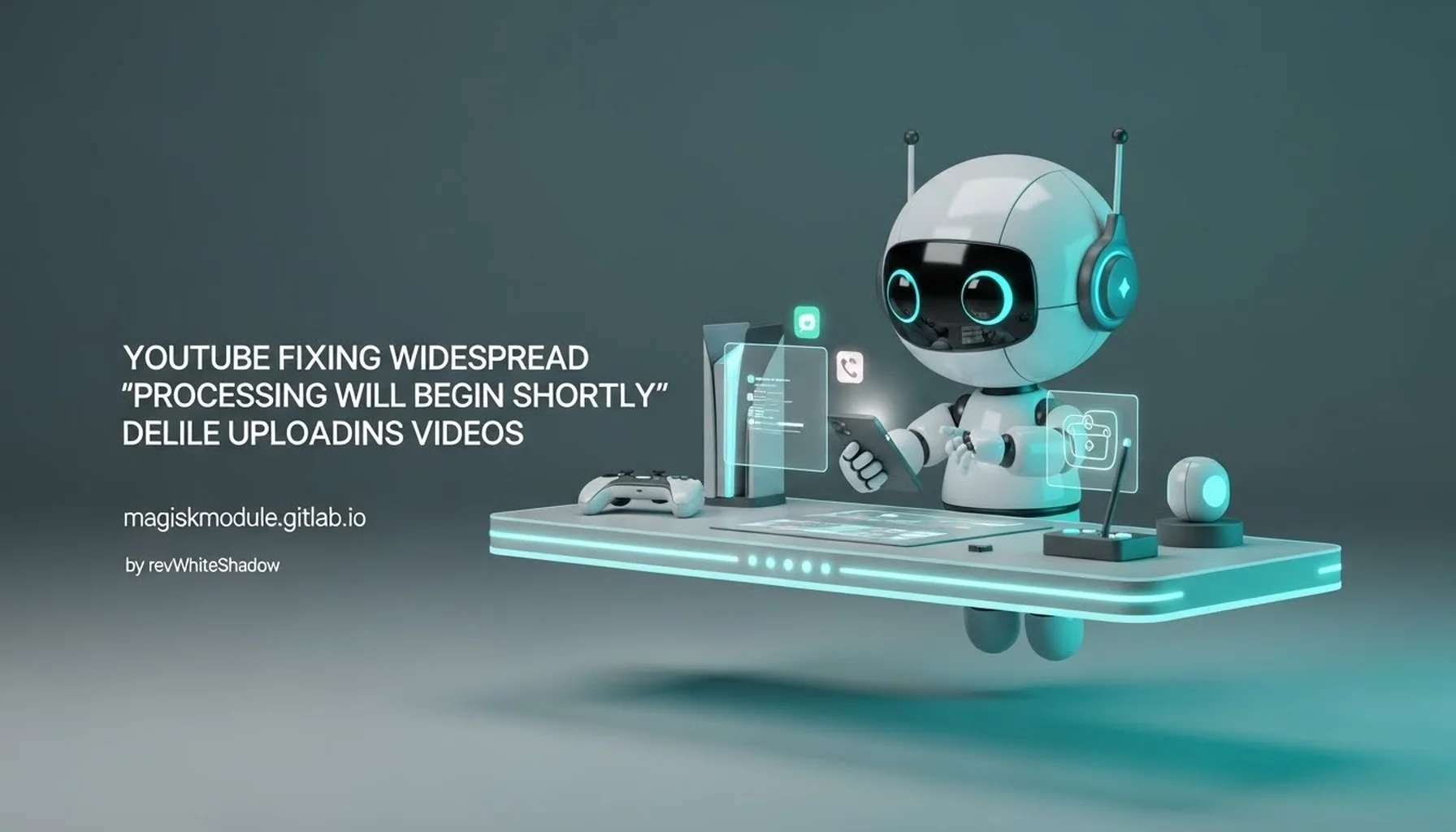 YOUTUBE FIXING WIDESPREAD &lsquo;PROCESSING WILL BEGIN SHORTLY&rsquo; DELAY WHILE UPLOADING VIDEOS