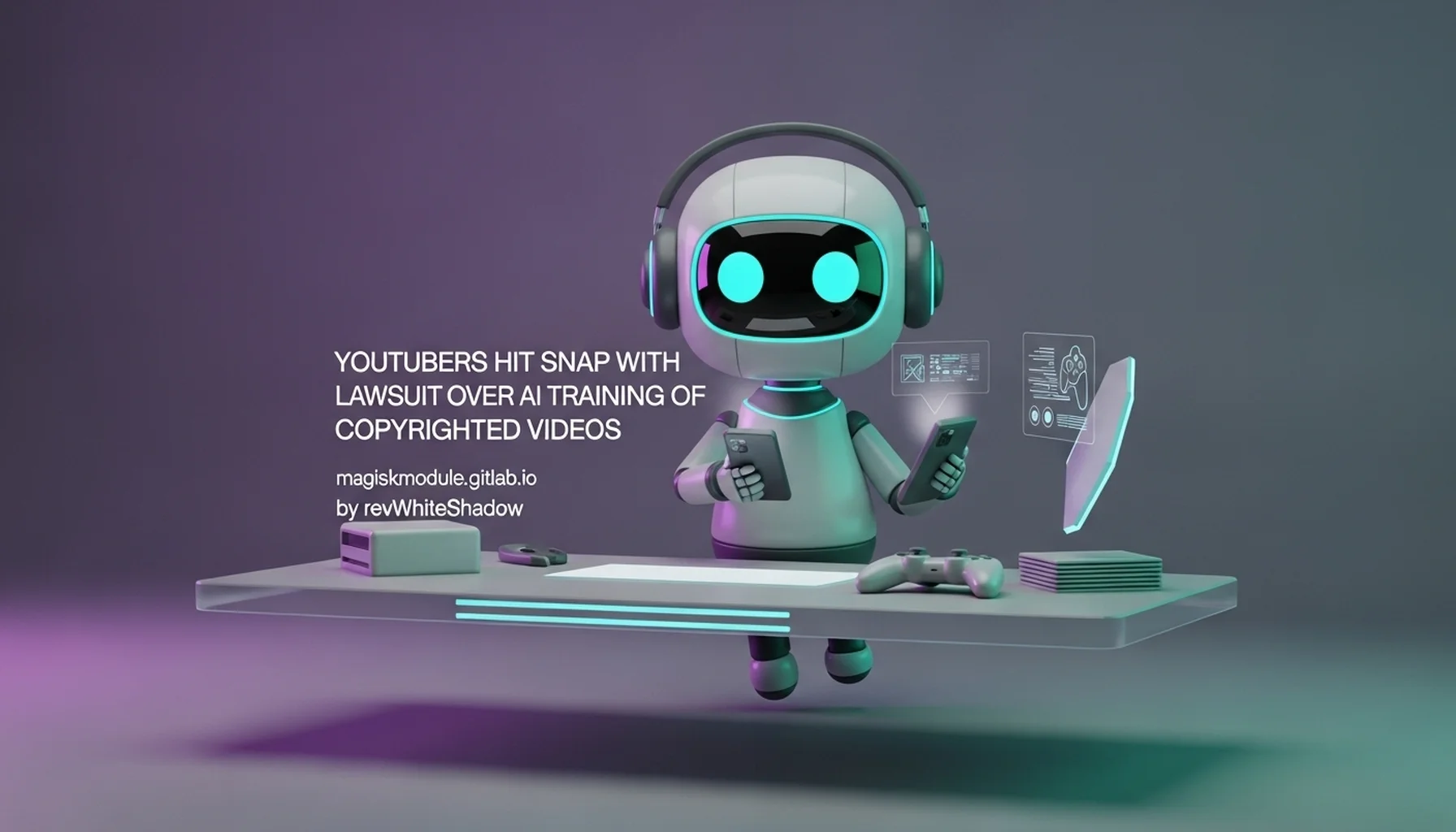 YOUTUBERS HIT SNAP WITH LAWSUIT OVER AI TRAINING OF COPYRIGHTED VIDEOS